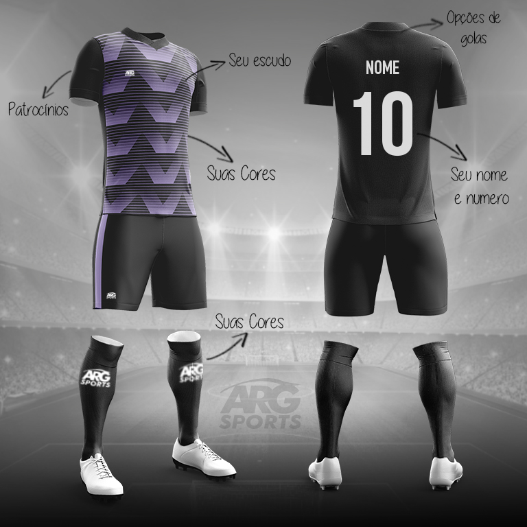 Kit Premium Futebol Sublimado - P080