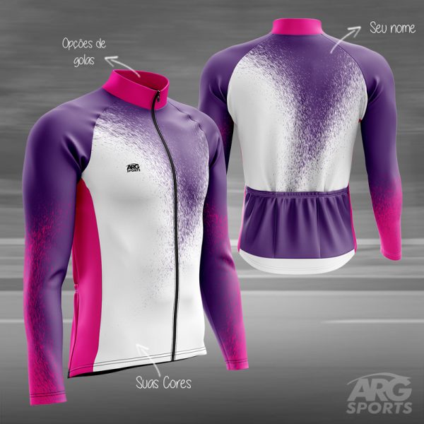 Camiseta Ciclismo Purple Rain