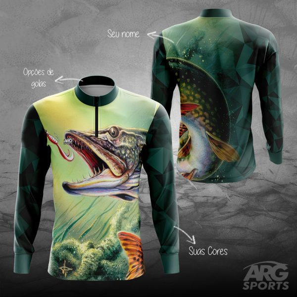 Camiseta Pesca Pike