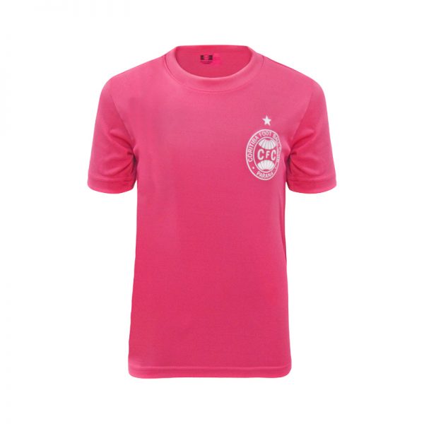 Camiseta Rosa Coritiba Infanto-Juvenil